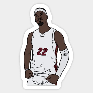 Jimmy Butler Mean Mug Sticker